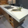 custom design artificial stone quartz kitchen countertop